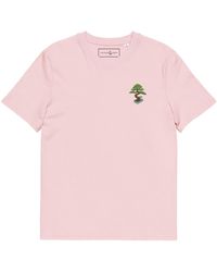 Anchor and Crew - Cotton Bonsai Garden Dystopia Organic Cotton Embroidered T-Shirt - Lyst