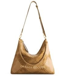 Orange Cube - Metropolitan Crossbody Bag - Lyst