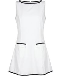 Modenaire - Shift Mini Dress Clean Tailored Form - Lyst