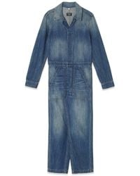 NOEND - Yanni Denim Jumpsuit - Lyst
