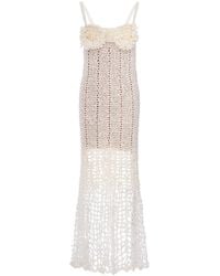 Andreeva - Chrysanthemum Handmade Crochet Dress - Lyst