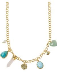 Argento Vivo - The Charm Necklace - Lyst