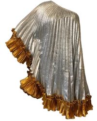Julia Clancey - Luxe Lady Mini Ophelia & Gold Pleated Kaftan - Lyst
