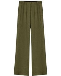 Nocturne - Neutrals Flared High-Waist Pants - Lyst