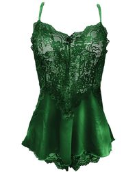 Carol Coelho - Paradox Dark Emerald A-Line Babydoll Set - Lyst