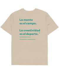 Anchor and Crew - Neutrals Desert Dust Creativity Is The Sport Creative Standard Organic Cotton T-Shirt - Lyst