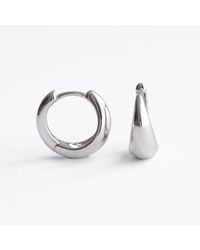Kris Nations - Tapered Huggie Hoop Earring - Lyst