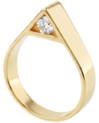 Gutta Design - Aim Ring Plated - Lyst