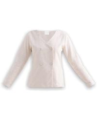 REISTOR - Fitted Cotton Tweed Jacket - Lyst