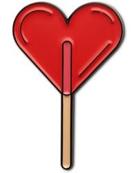 Make Heads Turn - Enamel Pin Heart Lollipop - Lyst