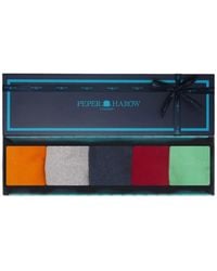 Peper Harow - Made in England - Organic Sport Trainer Socks Gift Box – Classic - Lyst
