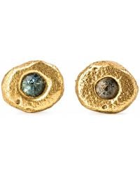 Zoe Alexandria Jewellery - Single Stone Bubble Stud Earrings - Lyst