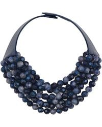 Fairchild Baldwin - Bella Three Tone Winter Necklace - Lyst