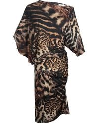 Jennafer Grace - Night Jaguar Angle Dress - Lyst