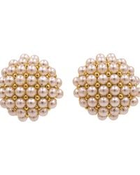 1610Istanbul - Vintage Pearl Earrings - Lyst