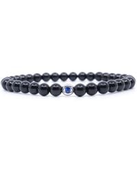Shar Oke - Evil Eye Stainless Steel & Tourmaline Bracelet - Lyst