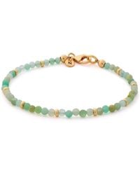 Nellou Jewellery - Chrysoprase Orbit Bracelet - Lyst
