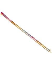 Arte Madrid - Gemma Tennis Bracelet - Lyst