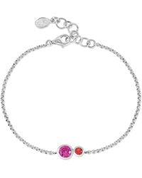 Dower & Hall - Pinks Tutti Frutti Duo Chain Bracelet - Lyst