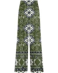 Aloha From Deer - Ancient Ornament Long Loose Pants - Lyst