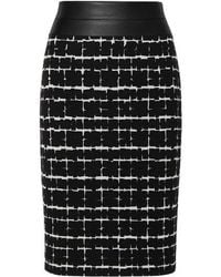 Conquista - High-Waisted Midi Pencil Skirt - Lyst