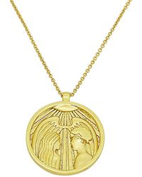 Aurozia - Tarot The Lovers Necklace - Lyst