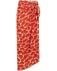 Lilamie - Bali Side Tie Summer Pareo Skirt - Lyst