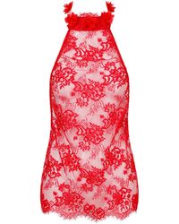 Belle -et-BonBon - Valentines Jacqueline Petal Babydoll With Matching Thong Giftwrapped - Lyst