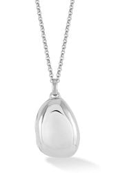 Dower & Hall - Pebble Photo Locket Pendant - Lyst