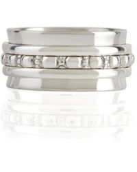 Charlotte's Web Jewellery - Maharani Manifest Silver Spinning Ring - Lyst