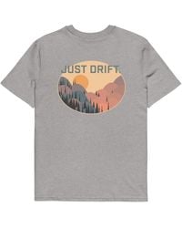 Anchor and Crew - Heather Just Drift. Seeker Organic Cotton T-Shirt - Lyst