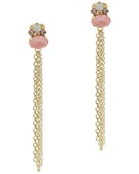 Otazu - Flamingo Beetle Dangling Clips - Lyst