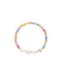 Olivia Le - Love Pearl Pastel Beaded Bracelet - Lyst