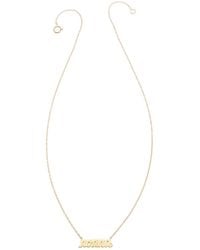 Heather Hawkins Jewelry - Nonna Lowercase Script Fourteen Karat Grandmother Fine Jewelry Necklace - Lyst