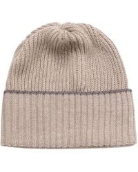 Peraluna - Sorrel Ribbed Knit Beanie - Lyst