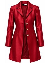 Richa Sharma - Handcrafted Legacy Silk Coat - Lyst