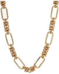 Leeada Jewelry - Rosa Chain Necklace - Lyst