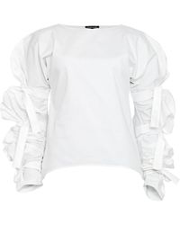 Bianca Popp - Ribbon Wrapped Blouse - Lyst