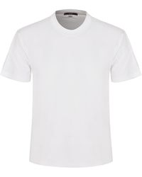 DAVID WEJ - Marco Cotton Crew Neck - Lyst