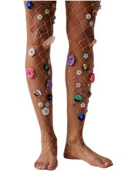 HIGH HEEL JUNGLE by KATHRYN EISMAN - Celebration Tights - Lyst