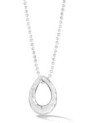 Dower & Hall - Entwined Small Oval Pendant - Lyst