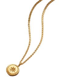 Posh Totty Designs - Plated My Guiding Star Necklace - Lyst