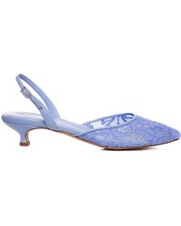 Ginissima - Ines Lace Slingbacks - Lyst