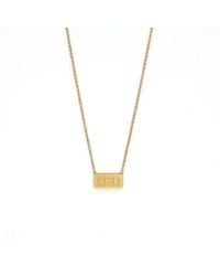 Superdivajewellery - Initial Make A Wish Necklace - Lyst