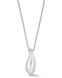 Dower & Hall - Waterfall Droplet Necklace - Lyst