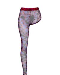 Paloma Lira - Web Armor One Leg Tights - Lyst