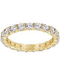 Diamonbliss - Two And Half Carats Round Eternity Ring - Lyst