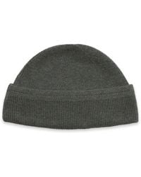 Paul James Knitwear - Lightweight Cotton Foweey Fisherman Beanie - Lyst