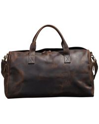 Touri - Genuine Leather Weekend Bag - Lyst