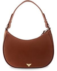 Apatchy London - The Lucy Tan Leather Shoulder Bag - Lyst